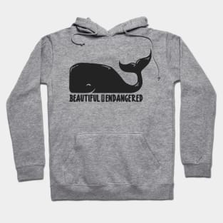 'Beautiful but Endangered' Animal Conservation Shirt Hoodie